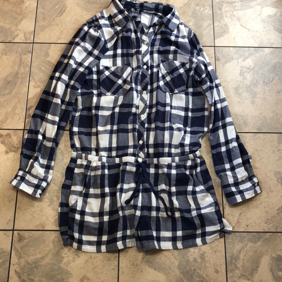 aerie Other - Aerie Flannel Romper Pj